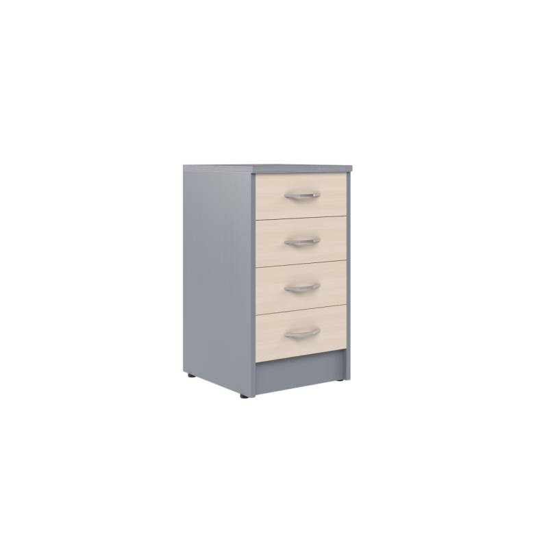 Тумба приставная ТП-4 Беларусь Клен/Металлик 412*450*755  главное фото