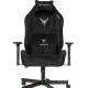 Кресло игровое Knight N1 Fabric черный Light-20 с подголов. крестов. металл. Фото товара с разных ракурсов.