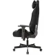 Кресло игровое Knight N1 Fabric черный Light-20 с подголов. крестов. металл. Фото товара с разных ракурсов.